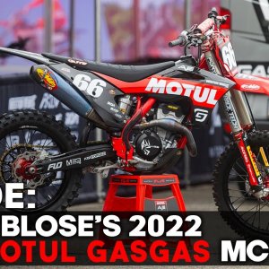 Blose's 2022 AJE Motul GasGas MC 250F