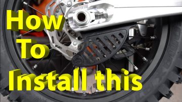 How-to-Install-Bullet-Proof-Designs-Rear-Disk-Guard-on-KTM-dirt-bikes