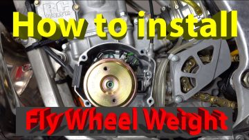 Fly-Wheel-Weight-Installation-on-Honda-CR250R