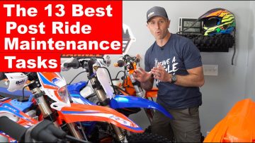 13-Best-Post-Dirt-Bike-Ride-Maintenance-Tasks