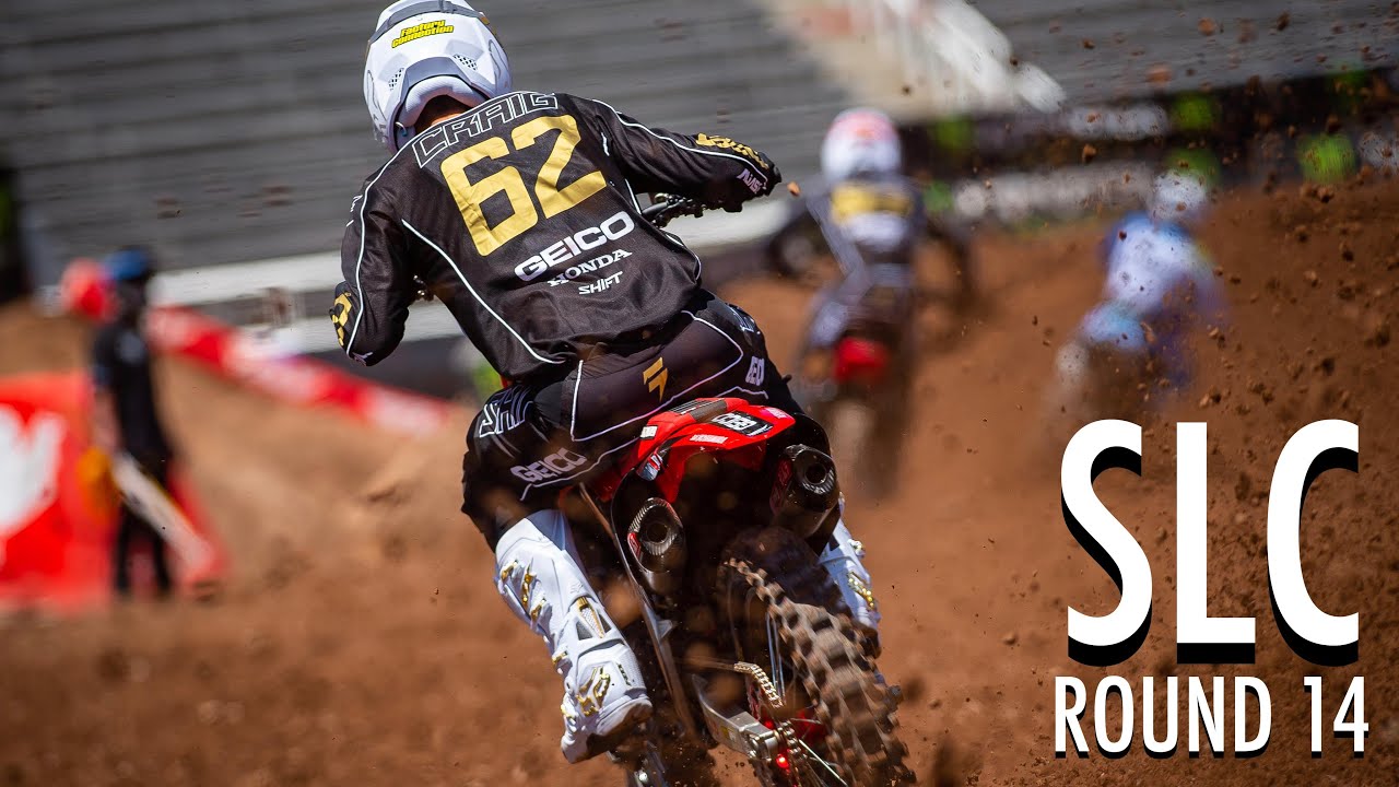 BACK TO THE RACES Round 14 Supercross Salt Lake City, Utah Dirt