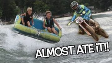 EPIC-MOTO-BATTLE-AND-EXTREME-RAFTING-ON-THE-LAKE