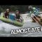 EPIC MOTO BATTLE AND EXTREME RAFTING ON THE LAKE!!