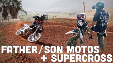 FATHER-SON-MOTOS-SUPERCROSS-Christian-Craig-Prepares-For-Salt-Lake-City