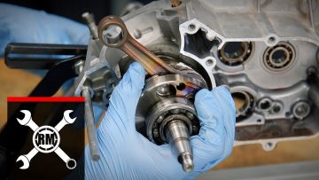 Kawasaki-KX100-KX85-Engine-Rebuild-Part-2-Bottom-End-Disassembly-Inspection