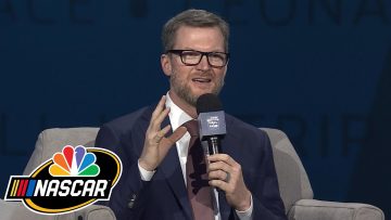 NASCAR-Hall-of-Fame-Dale-Earnhardt-Jr.-praised-by-Mike-Helton-Rick-Hendrick-Motorsports-on-NBC