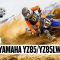 First Ride on New 2022 Yamaha YZ85 & YZ85LW (Large Wheel)