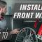 How To Install a Front Wheel on a Dirt Bike