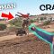 Crazy Motocross Crash! Haiden Deegan Wins at Hangtown MX!