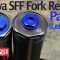 Showa SFF Fork Rebuild & Seal Replacement Part 1 (Left Fork)