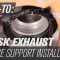 Tusk Exhaust Flange Support Install | KTM & Husqvarna 250 / 300 2009-2016 models