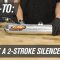 How To Repack a 2-Stroke Motorcycle Silencer