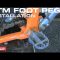 KTM Foot Peg Installation
