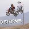 RACING MOTOCROSS IN A WIND STORM!!!