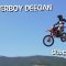 JUMPING MY DIRT BIKE WITH MY HAND OFF!!!