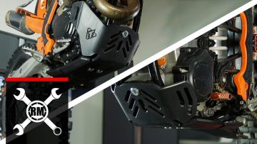 How-To-Install-a-Tusk-Quiet-Glide-Dirt-Bike-Skid-Plate-on-KTM-Husqvarna-GasGas-4-Strokes