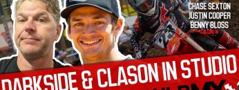 PulpMX-Show-513-Chase-Sexton-Justin-Cooper-Benny-Bloss-with-Cade-Clason-Darkside-in-studio