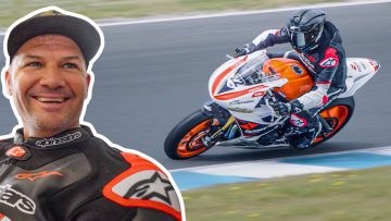 Chad-Reeds-First-Time-Riding-A-Road-Bike