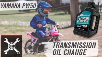 How-To-Change-the-Transmission-Oil-on-a-Yamaha-PW50