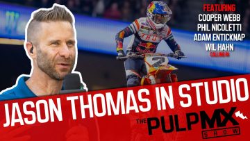 PulpMX-Show-528-Cooper-Webb-Phil-Nicoletti-Adam-Enticknap-Wil-Hahn-with-Jason-Thomas-in-studio