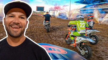 Riding-Opening-Ceremonies-With-My-Kids-The-Reeds-Visit-Newcastle-Supercross