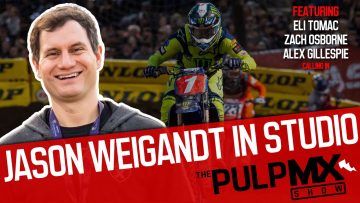 PulpMX-Show-534-Eli-Tomac-Zach-Osborne-DirtWurx-Alex-Gillespie-w-Jason-Weigandt-in-studio