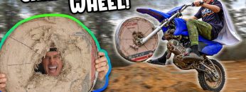 We-Built-A-Pit-Bike-Wheel-Out-Of-Cardboard