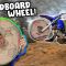 We Built A Pit Bike Wheel Out Of Cardboard!!