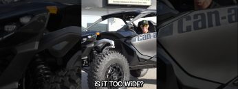 Brian-Deegan-picking-up-his-brand-new-Can-Am-Maverick-R-Tight-squeeze-onto-the-trailer-canam