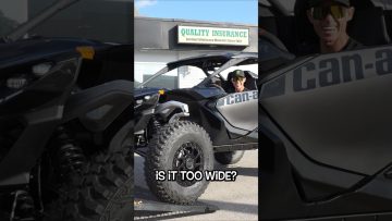 Brian-Deegan-picking-up-his-brand-new-Can-Am-Maverick-R-Tight-squeeze-onto-the-trailer-canam