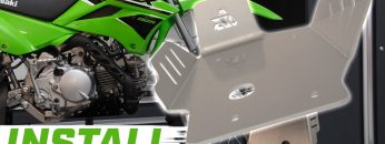 How-To-Install-a-Tusk-Aluminum-Skid-Plate-on-a-Kawasaki-KLX110
