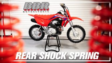 How-To-Install-the-BBR-Rear-Shock-Spring-on-a-Honda-CRF110F