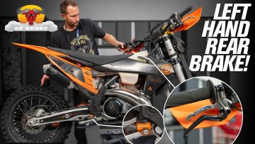 How-To-Install-OX-Brake-Hydra-Pro-2.0-Left-Hand-Rear-Brake-KTM-Husqvarna-GASGAS