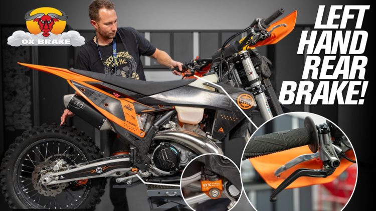 How-To-Install-OX-Brake-Hydra-Pro-2.0-Left-Hand-Rear-Brake-KTM-Husqvarna-GASGAS