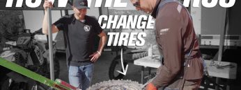Dirt-Bike-Tire-Change-with-THREE-Rim-Locks-Mousse